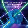 New Rope Launcher Glow-in-the-dark Rope Decompression Artifact Teasing Cat Parent-child Interaction Flying Rope Children's Toys 1