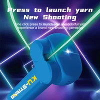 New Rope Launcher Glow-in-the-dark Rope Decompression Artifact Teasing Cat Parent-child Interaction Flying Rope Children's Toys 1