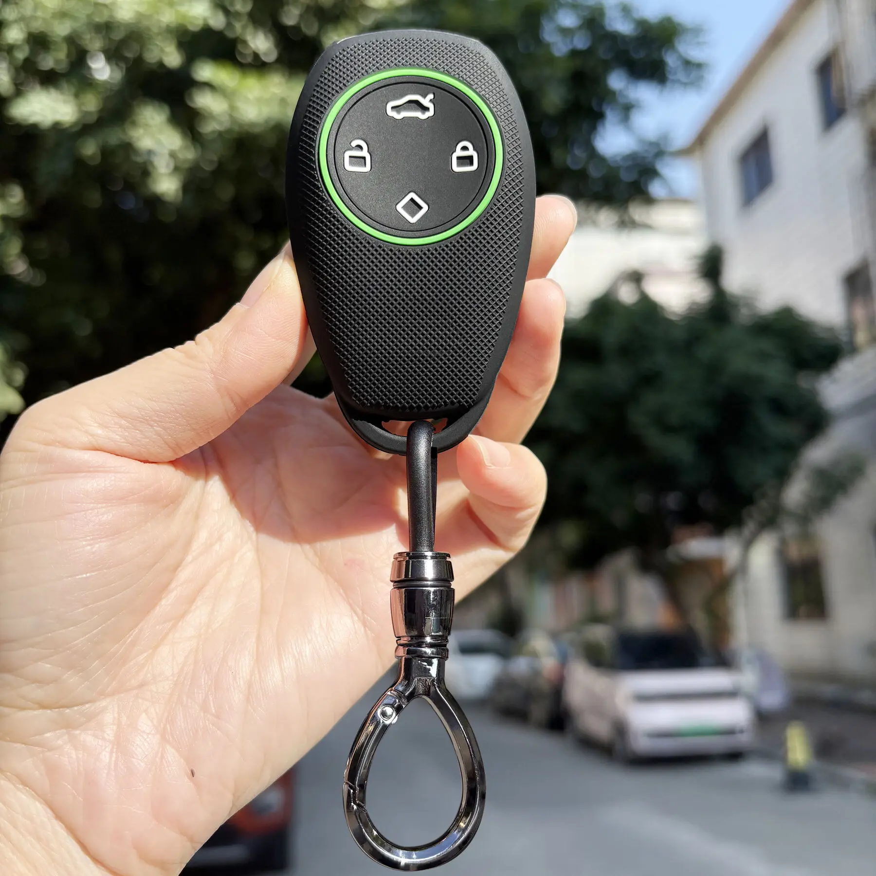 Silicone Soft Car Key Cover - Keyless Remote Protection Holder