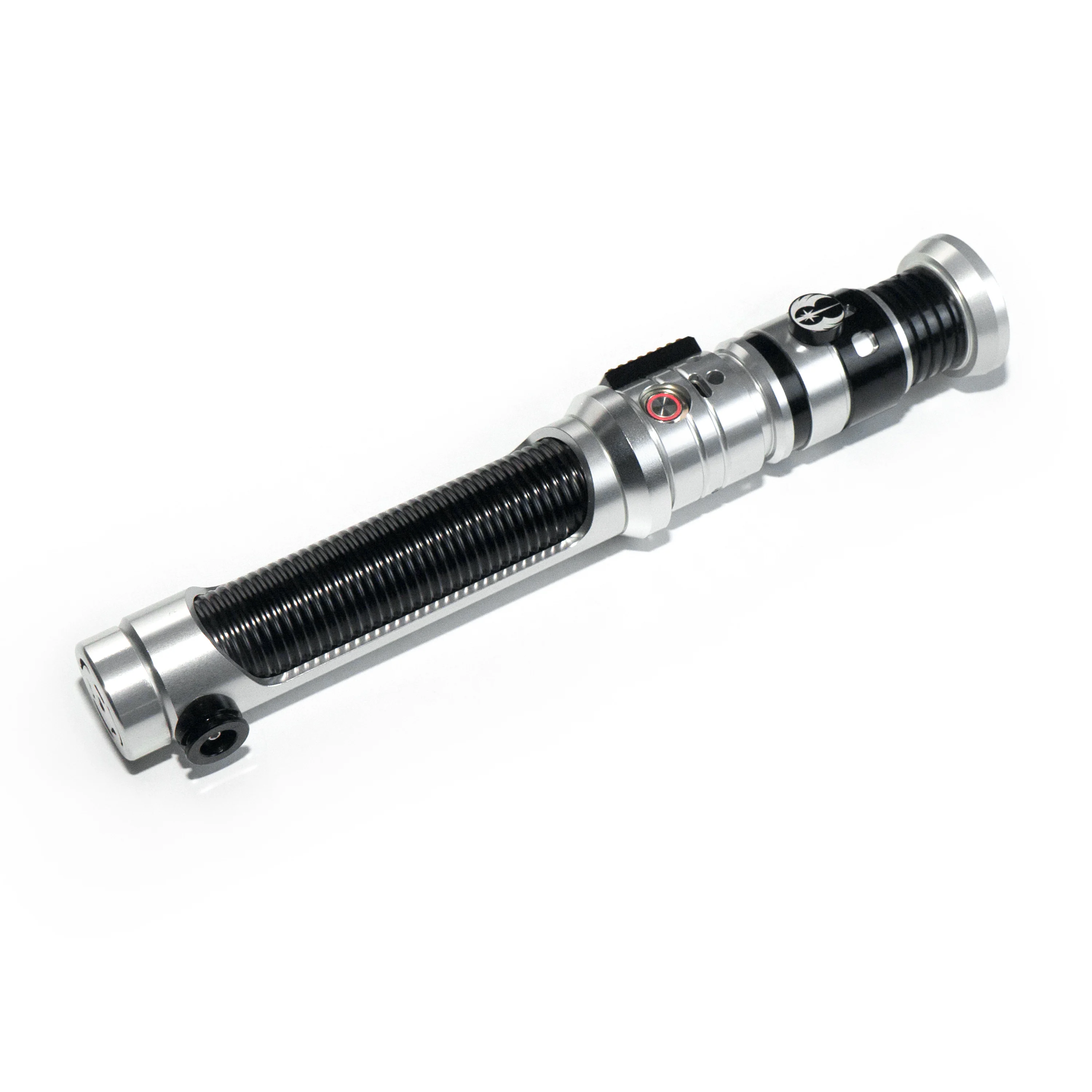 Hlieeosfcn 7 Color Lightsaber RGB FX Lightsaber for Kids with Aluminium Handle Silver Metal Suitable Gift for Kids Halloween Cosplay