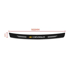 3D Carbon Fiber Anti - Slip Car Trunk Sticker, Tool - Free Installation (1Pcs - Chevrolet)