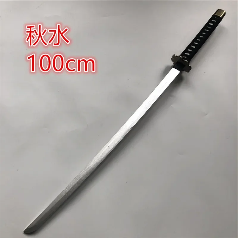 

Anime 1:1 Cosplay Akimizu Roronoa Zoro Sword Weapon Armed Katana Espada Wood Ninja Knife Samurai Sword Prop Toys 100cm