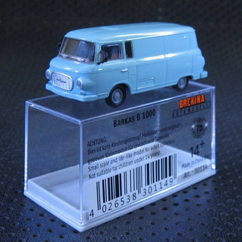 Brekina 1/87 Barkas B1000 Off-Road Wagon Model Car Souvenir