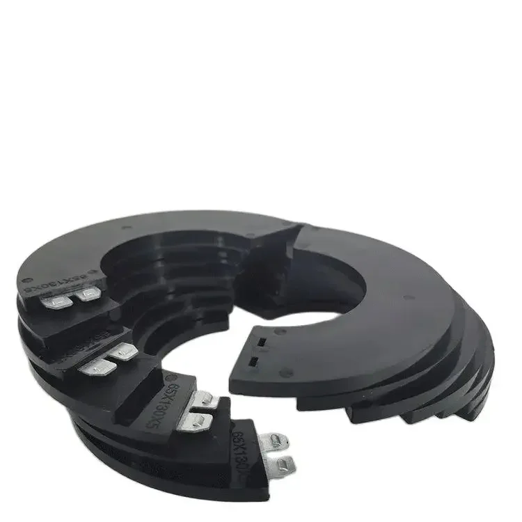 20PCS Bucket Pin Washer Round Opening Wear-resistant Thickened Polyethylene Cushion Excavator Gasket-free Bucket Shaft