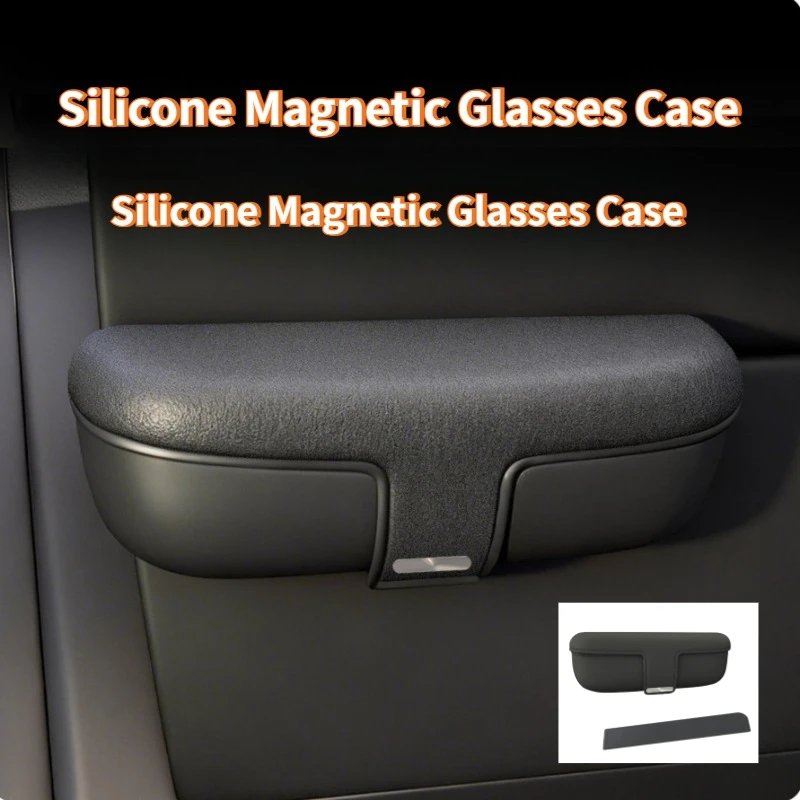 Silicone Magnetic Glasses Holder for Vehicle Interior Accessories