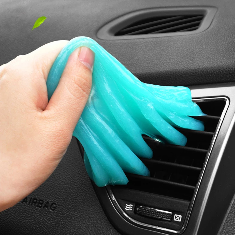 Car Interior Cleaning Gel Slime Dirt Cleaner Dust Remover Machine Car Air Ven Cleaning Supplies Auto Washing Accessories
