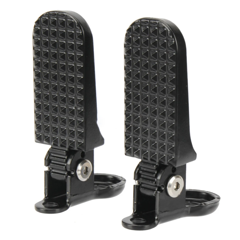 Foldable Aluminum Alloy Anti-Slip Rear Bicycle Pedal