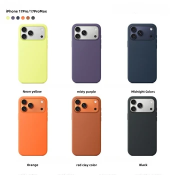 Official Anime Liquid Silicone Magnetic Case for iPhone 17 /Pro/Pro Max, AI Touch Wireless Charging Protective Cover 1