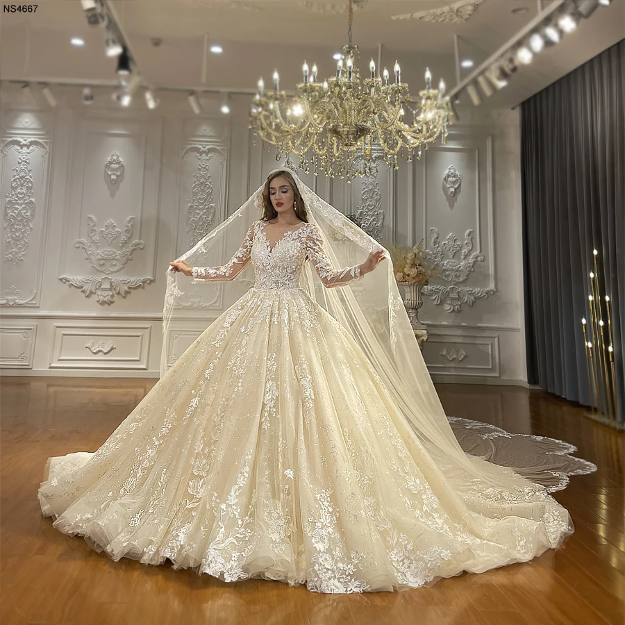 CHAMPAGNE BRIDAL BALL GOWN - Oh MY LLC Private Label 3000LADCM320NOVA main image 0