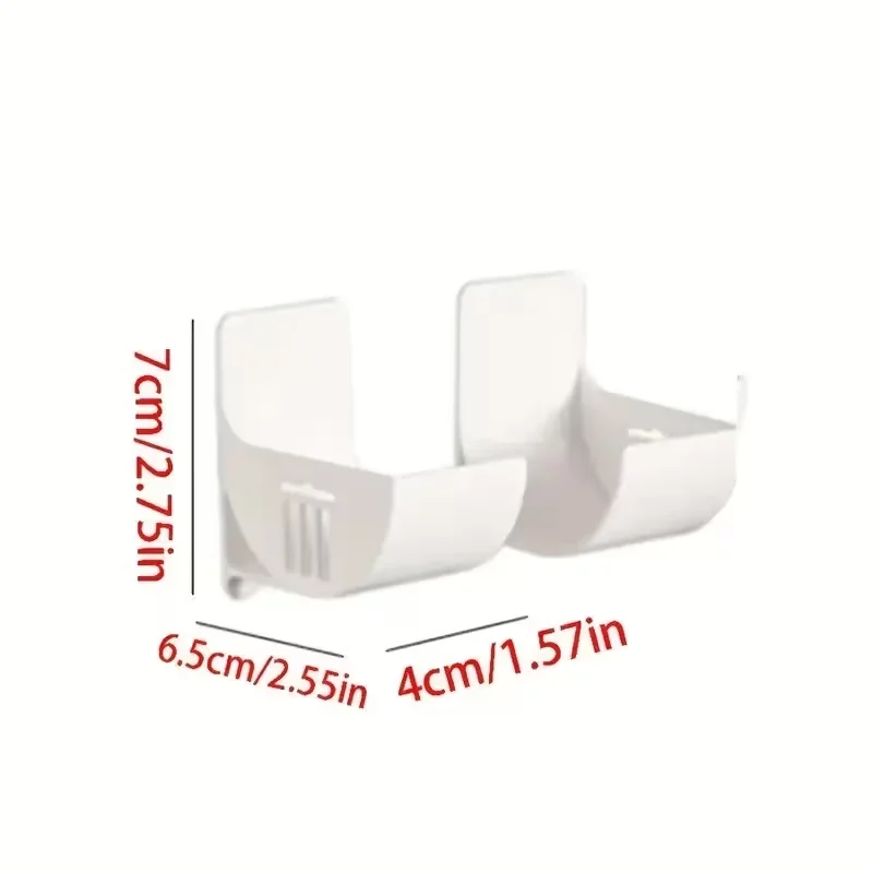 4PCS No-Drill Trash Bag Storage Rack Multi-Functional Kitchen Shelf Side Bracket for Efficient Space Utilization