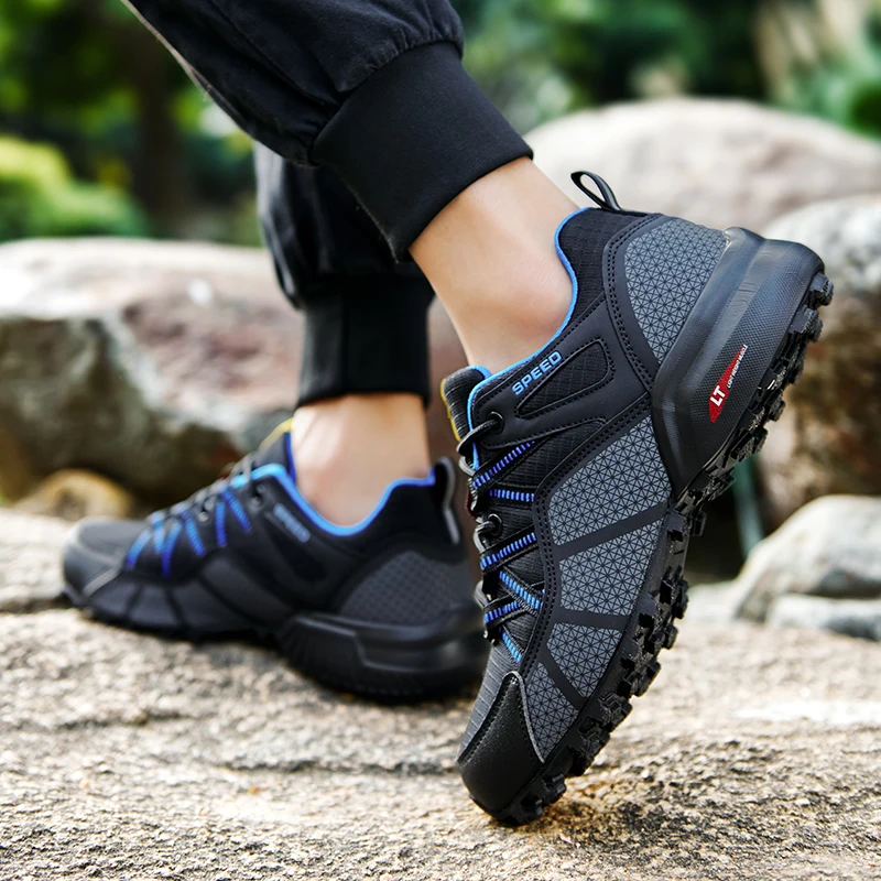 2025 Men’s Non-Slip Outdoor Hiking Shoes – Wear-Resistant, Comfortable Walking & Running Sports Footwear 5