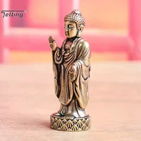 Lotus Figurines Enshrines Statue Home Decor Ornaments Resin Craft Zen Meditation Room Decoration Spiritual Gift Desk - Image 6
