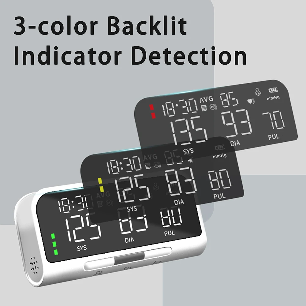 Blood Pressure Monitor Blood Pressure Meter English Voice Blood Pressure Meter Automatic Intelligent Detection Of Blood Pressure Arm Electronic Sphygmomanometer