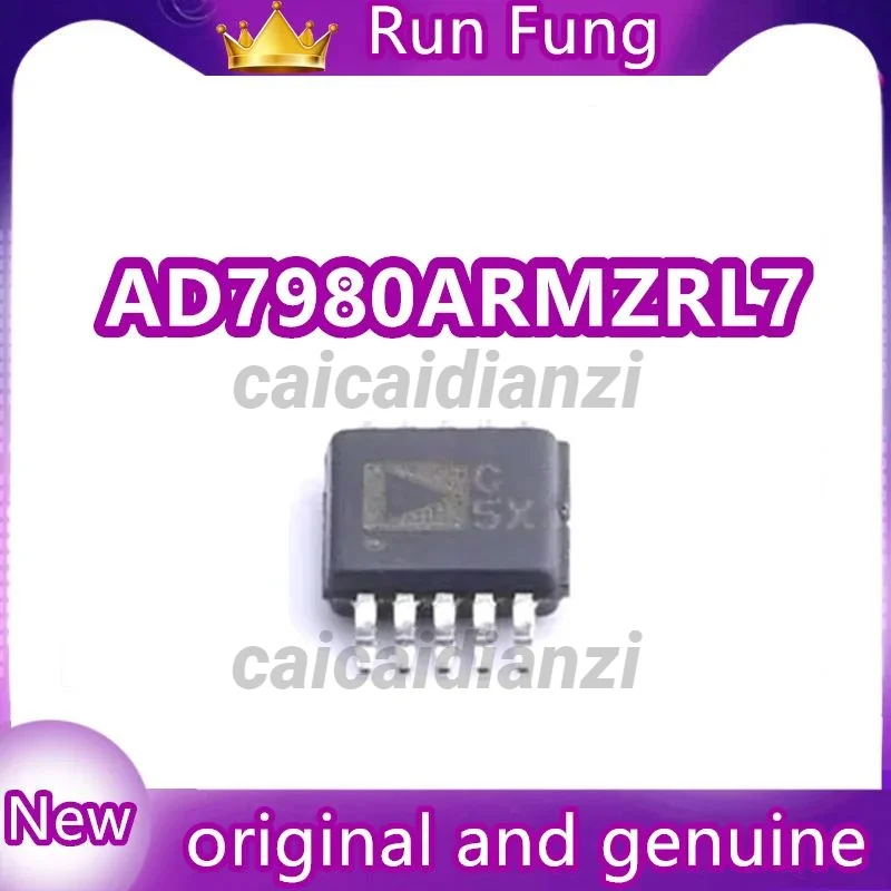 

C5X CSX AD7980ARMZRL7 AD7980 16-битный аналогово-цифровой преобразователь 1 вход 1 САР 10-MSOP 5 шт./Лот Новый оригинальный