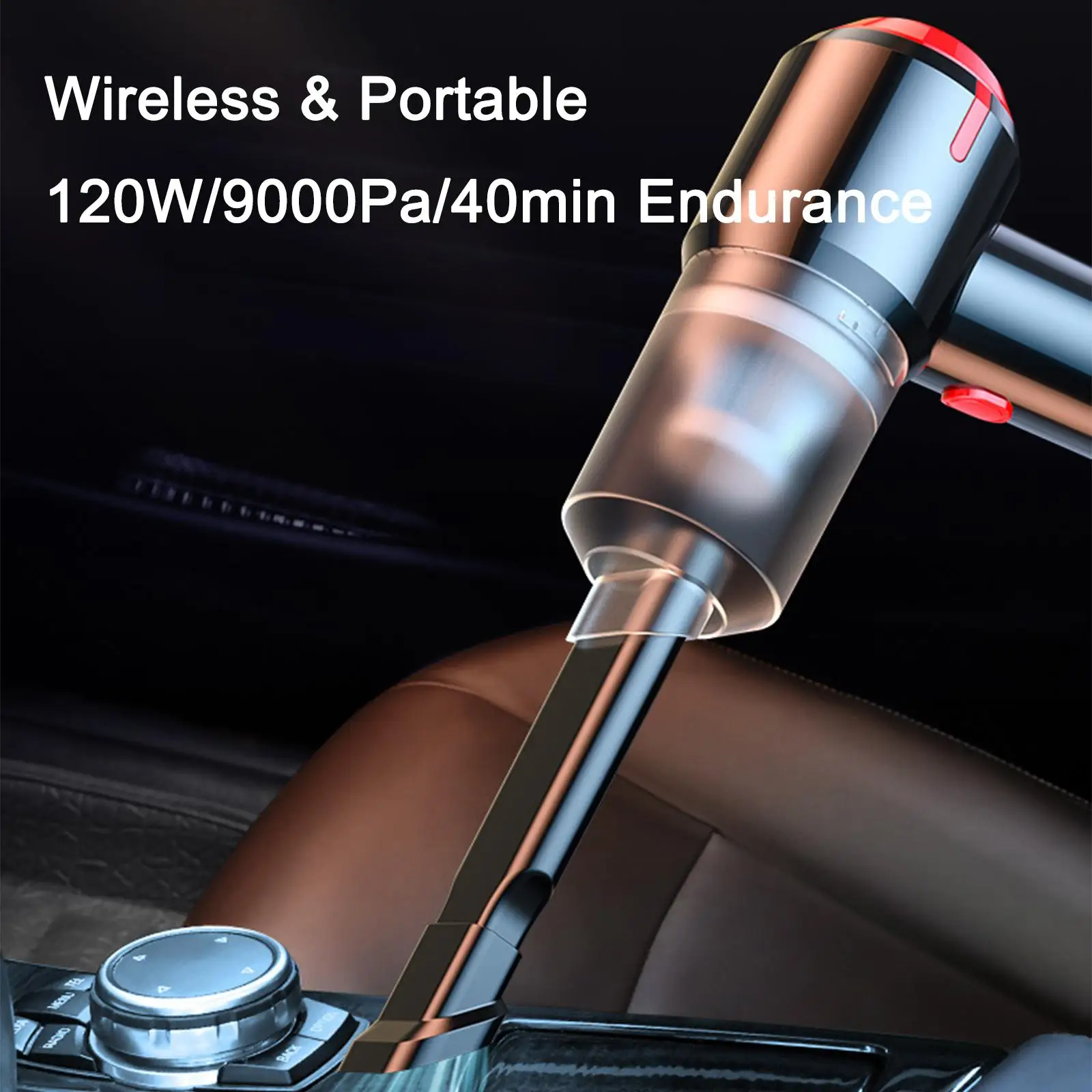 

Portable Cordless Air Duster, Powerful 35000R/Min 9000PA Low Noise Computer Cleaning Duster Air Blower Cleaner for Car Camera PC