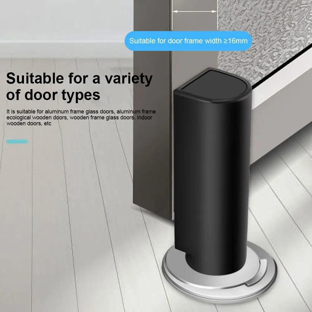 Super Magnetic Door Stopper for Home, Office and Furniture Hardware-Wall Protector & Bumper for Hidden Door