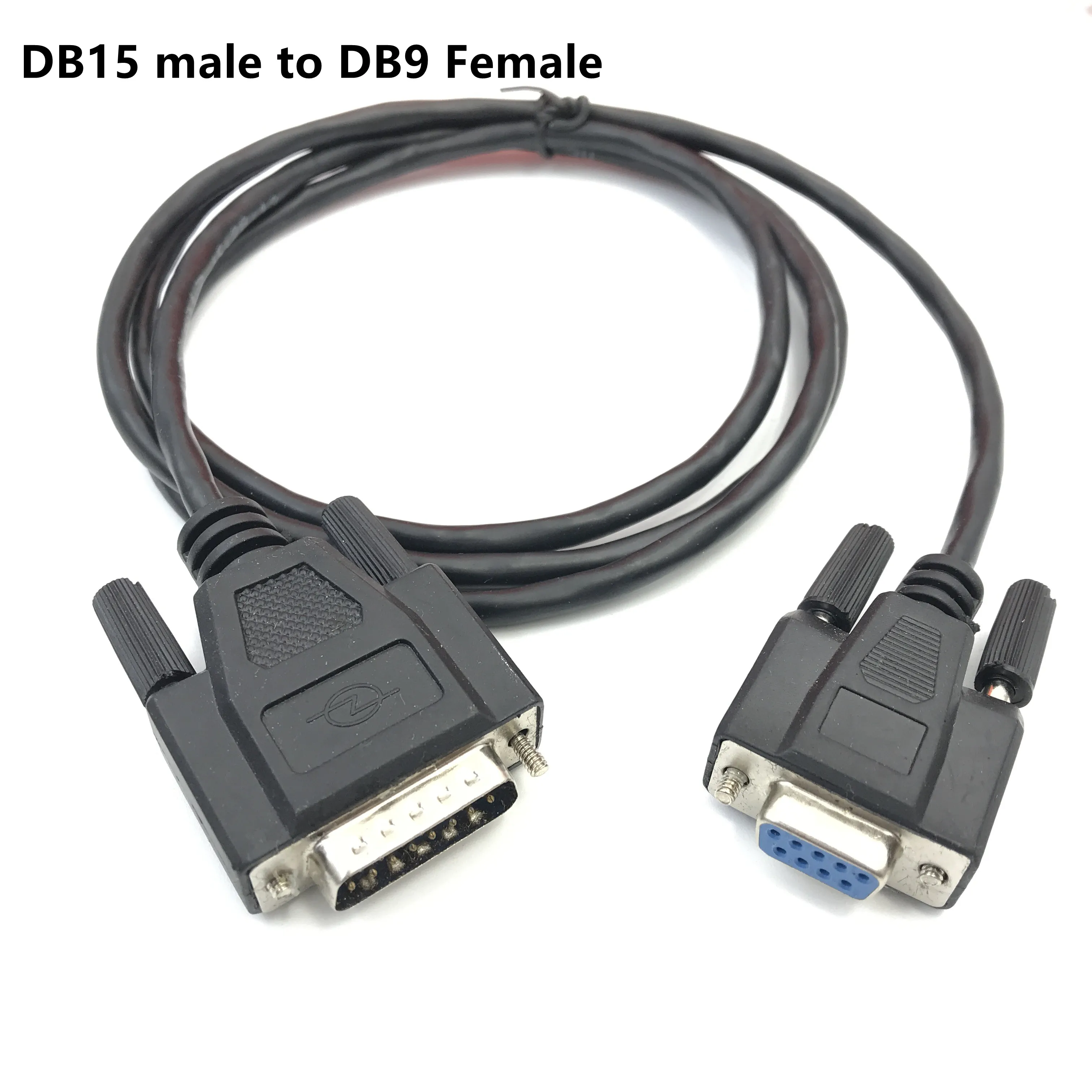 para Db15 15pin Db9 Fêmea para Db15 Cabo Masculino Profissional Personalizado Db9 Linha de Peso Eletrônico Cabo de Porta Serial Db9 9pin