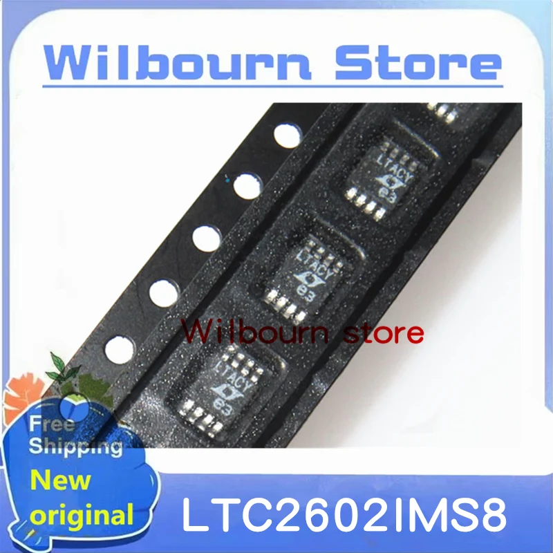 

5 шт./лот LTC2602IMS8 LTC2602 LTACY MSOP-8 новый оригинальный