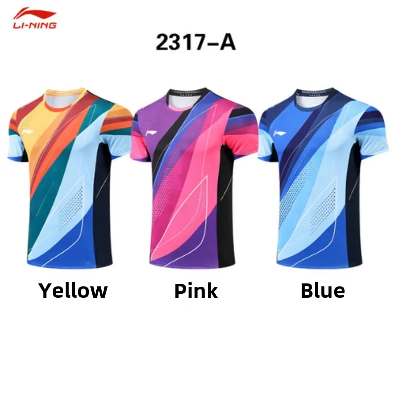 New national team competition table tennis uniform quick drying breathable sports short sleeved top men's competition uniform