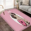 Lovely Pug Dog Hallway Carpet Washable Non-Slip Living Room Sofa Chairs Area Mat Kitchen Doormat Area Rug 5