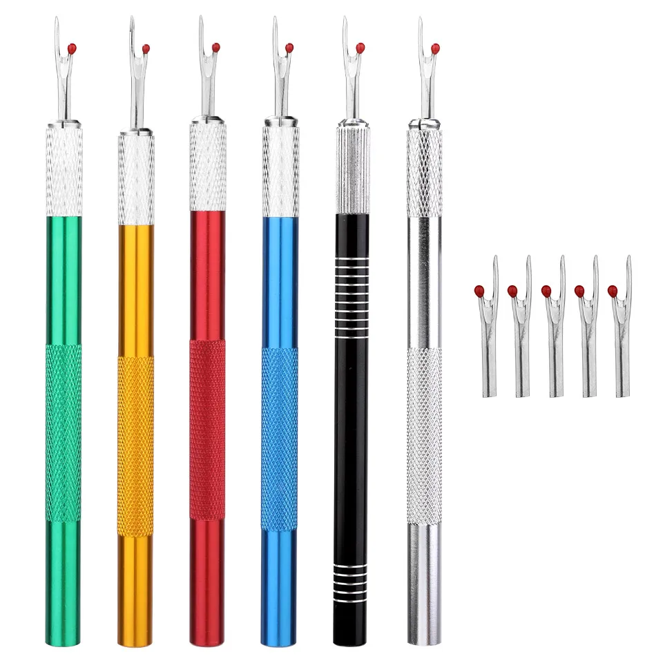 Description Picture 3 of itemFenrry 1Pcs Seam Ripper with 5Pcs Replacement Head Sewing Stitch Thread Unpicker Embroidery Thread Remover Tool DIY Sewing Tools