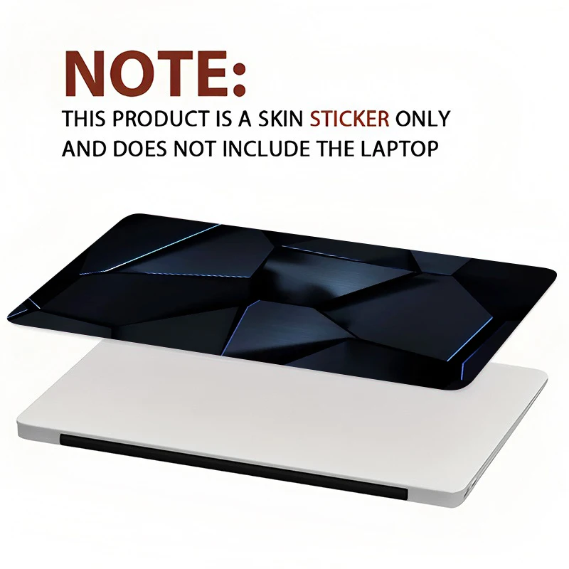 2개의 노트북 스티커, 허니콤 마름모 보호 필름 스티커, hp 노트북 스킨 액세서리, 노트북, asus rog flow z13용
