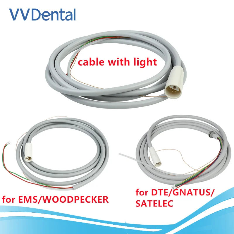 

Dental Ultrasonic Scaler Cable For EMS Woodpecker-UDS SATELEC DMETEC BAOLAI Handpiece