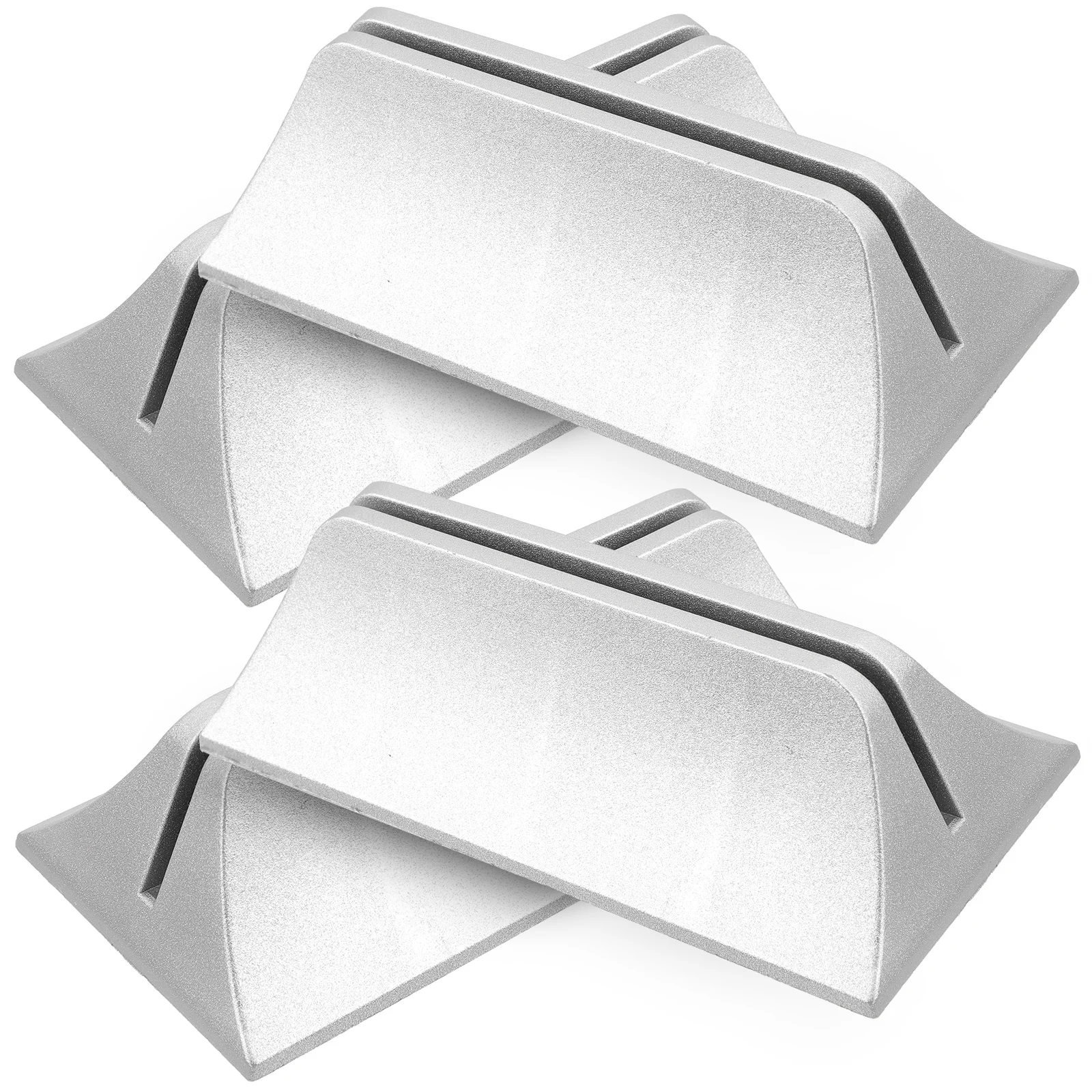 Screen Wind Partition Clamp Wood Board Glass Divider Connector Wear Resistant Feet Thickened Bracket Home Decor Household 4 Pcs