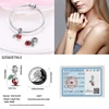 Charms Fit Pan Bracelets S925 Silver Color Strawberry Cherry Blueberries Fruit Sweet Original DIY Jewelry Birthday Fine Gifts 4