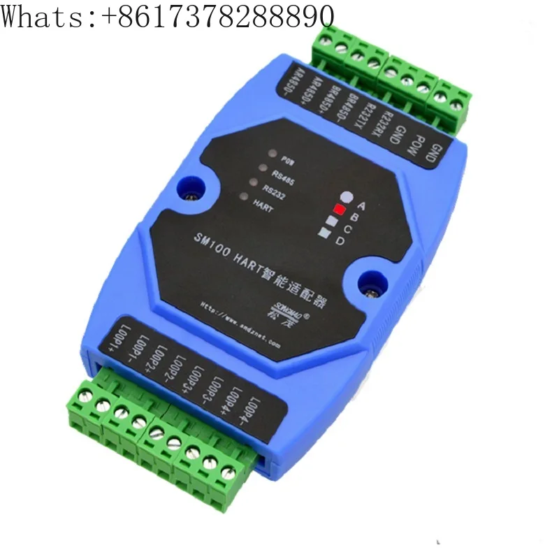 

Конвертер протокола Харт в MODBUS, Харт в RS485 на 232 SM100-B