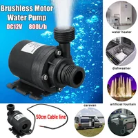Panneau solaire 500W 800L/H 12V, sans batterie, moteur de pompe submersible ultra silencieux, fontaine pour bassin à poissons, décoration de jardin, système hors réseau 3