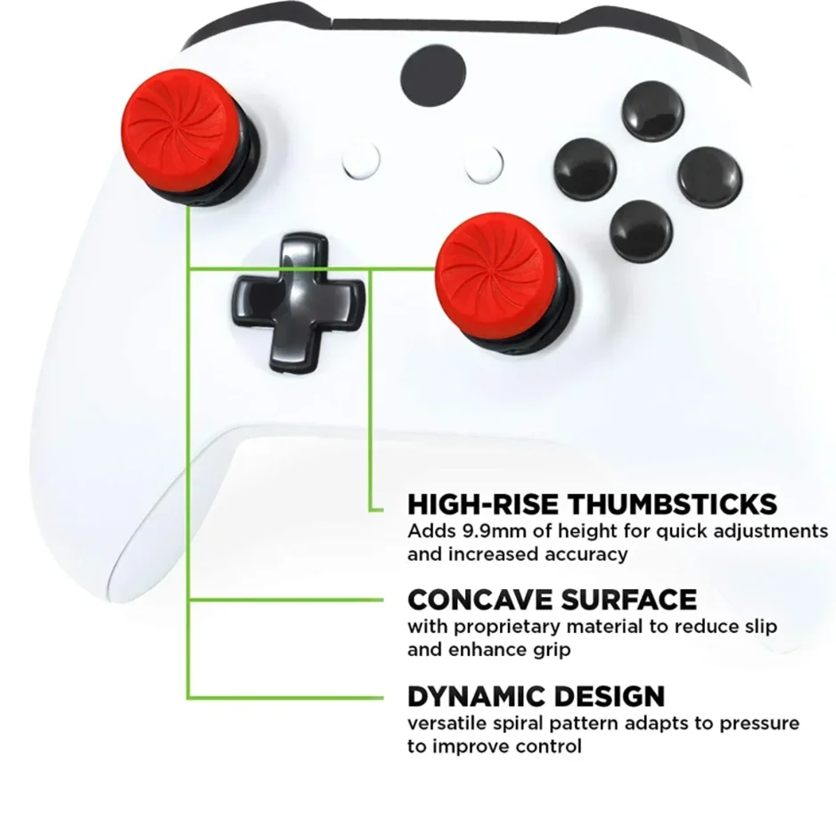 Silicone analog stick caps 2PCS Freek Galaxy Performance for Xbox Series X/S Controller