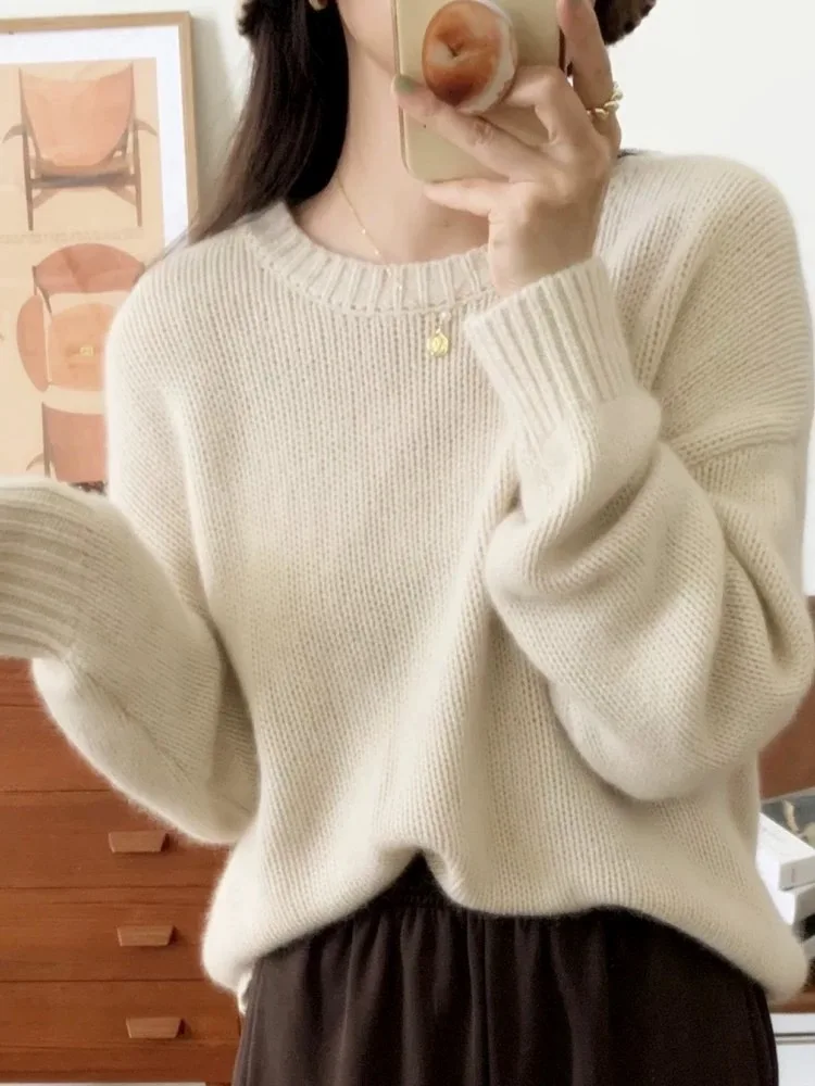 MC Miracle Street Dance Loose Round Neck Pullover Sweater KT3009