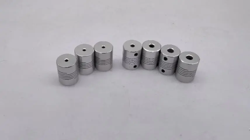 Cnc Machines Sourcing Map 10mm To 14mm Shaft Coupling 40mm Length 32mm Diameter Stepper Motor Coupler Aluminum Alloy Joint Connector For 3D Printer CNC Machine DIY Encoder Gear Motor