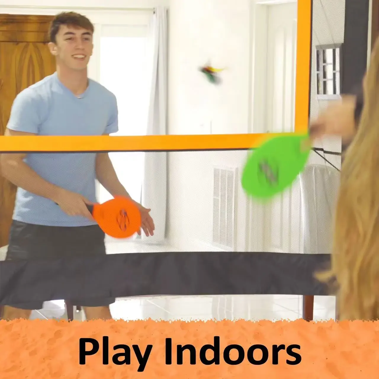 Badminton Net Set Indoor Sports Pickleball Backyard Outdoor Shuttlecock ball Carry Bag Beach Tennis Practice game Games