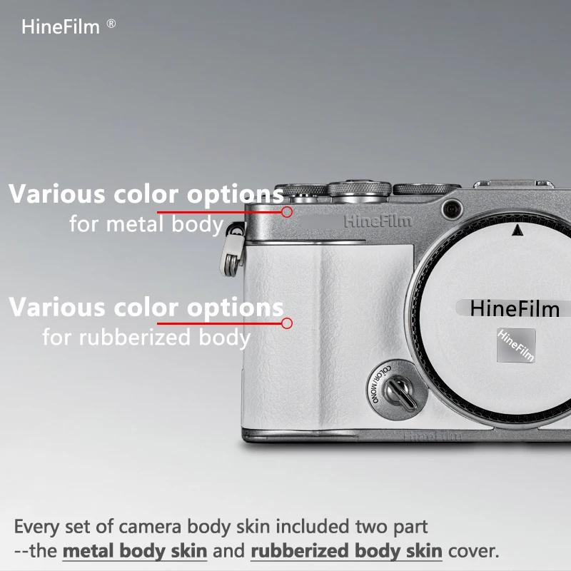 Hinefilm Olympus PEN-E P7 카메라 스티커, PEN E-P7 카메라 데칼 스킨, EP7 랩 커버 필름
