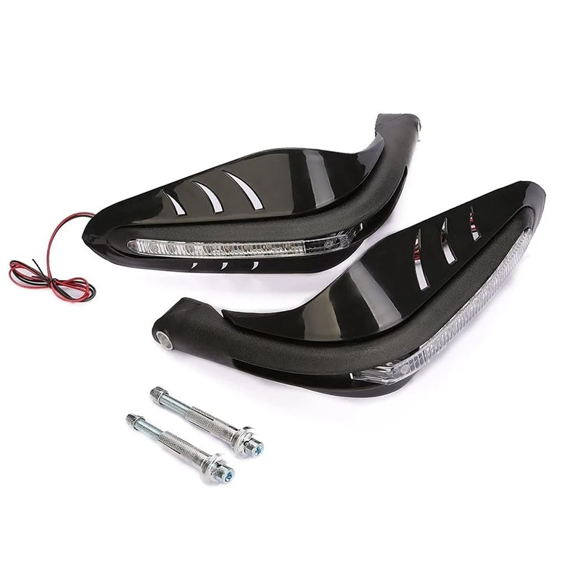 

Motorcycle Handguards Handlebar Brush Bar with LED DRL Turn Signal Light For Motocross Supermoto Racing Dirt Bike ATV