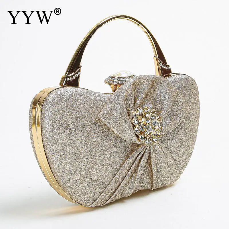 Luxury Elegant Women Evening Clutch Bag Brand Party Banquet Rhinestone Glitter Bag For Ladies Wedding Purse Pouch Clutches