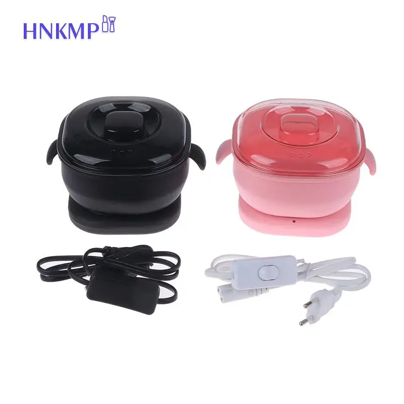 

200ML Silicone Bowl Wax Heater Machine Hair Removal Wax-melt Machine Depilatory Wax Melting Warmer Wax Heating Base Pot Melter