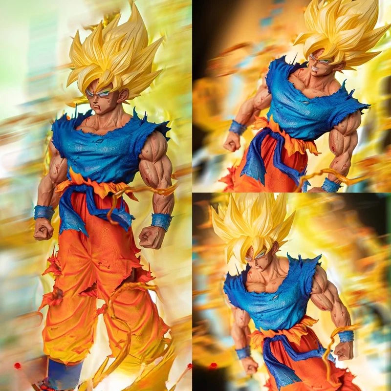 28 センチメートル/11.02 インチドラゴンボール Z 孫悟空フィギュア超