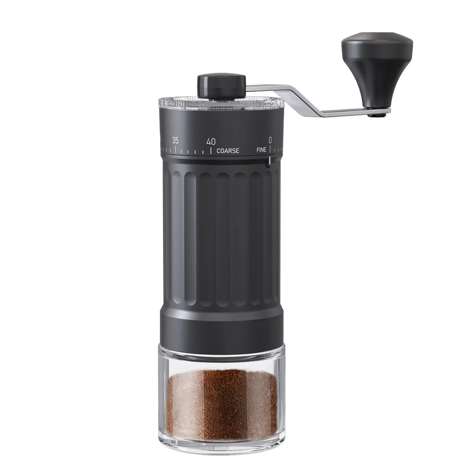 Manual Coffee Grinder 40 Grind Size Settings Ceramic 2.0 Burr Portable for Home  Or Camping Portable Coffee Grinder