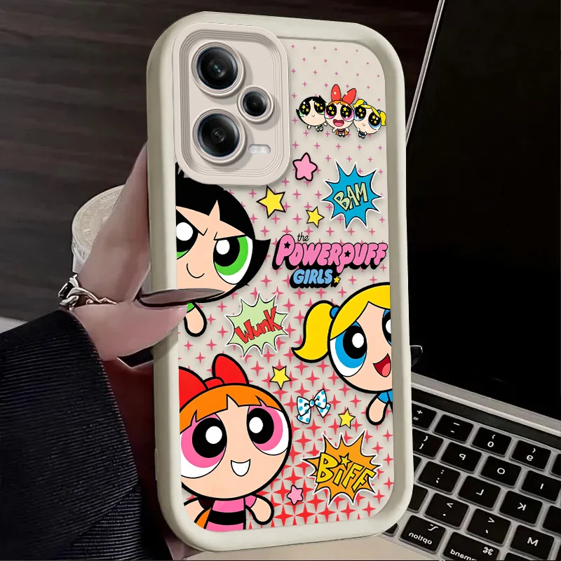 Adorable Powerpuff Girls Soft Phone Case