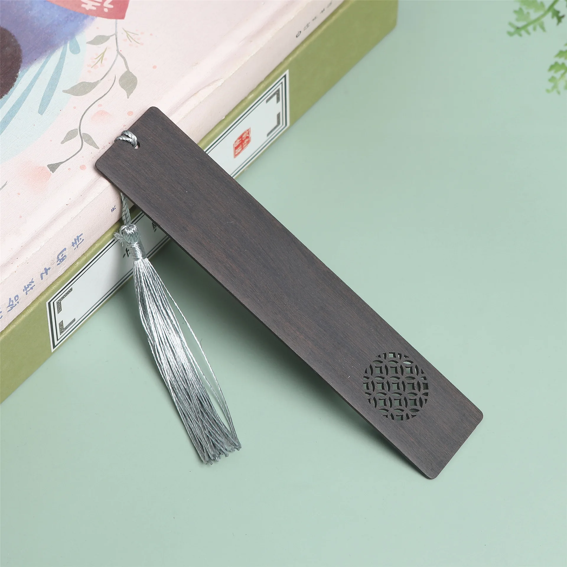 Retro Wooden Bookmarks Stationery Gifts Book Accessories wooden bookmark bookmarks stationery supplies For Reading Lovers Students Reading Marks
