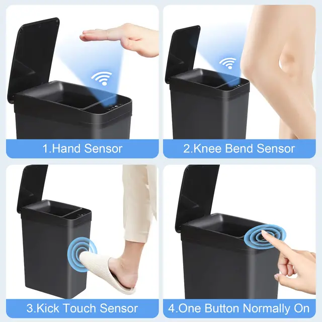 Touchless Bathroom Trash Can - Image 5