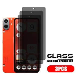 4 - Pack 9H HD Anti - Spy Privacy Screen Protector - Nothing CMF Phone 1 (3 Front Glass)