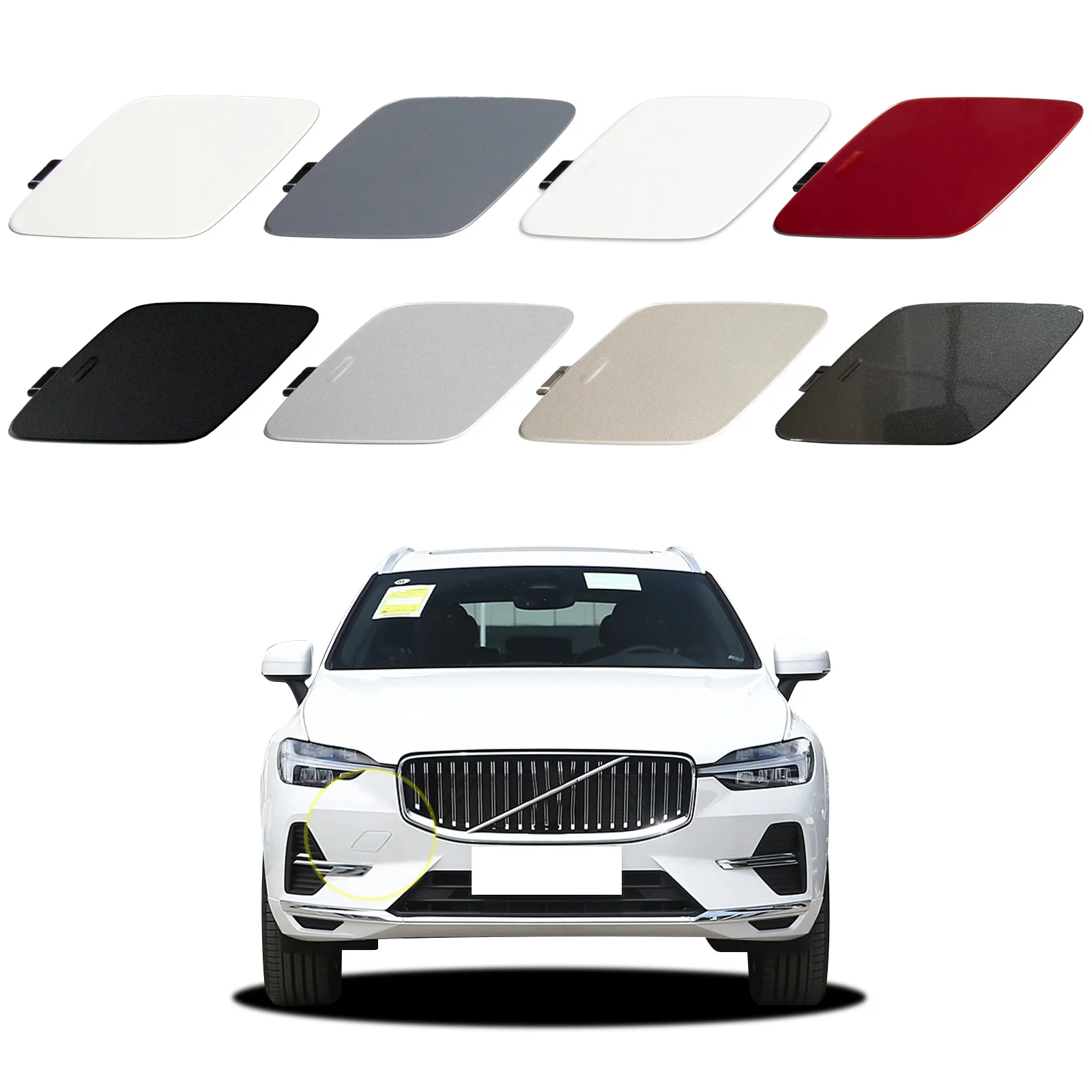 VOLVO XC60純正マッドフラップ（フロント・リア用）