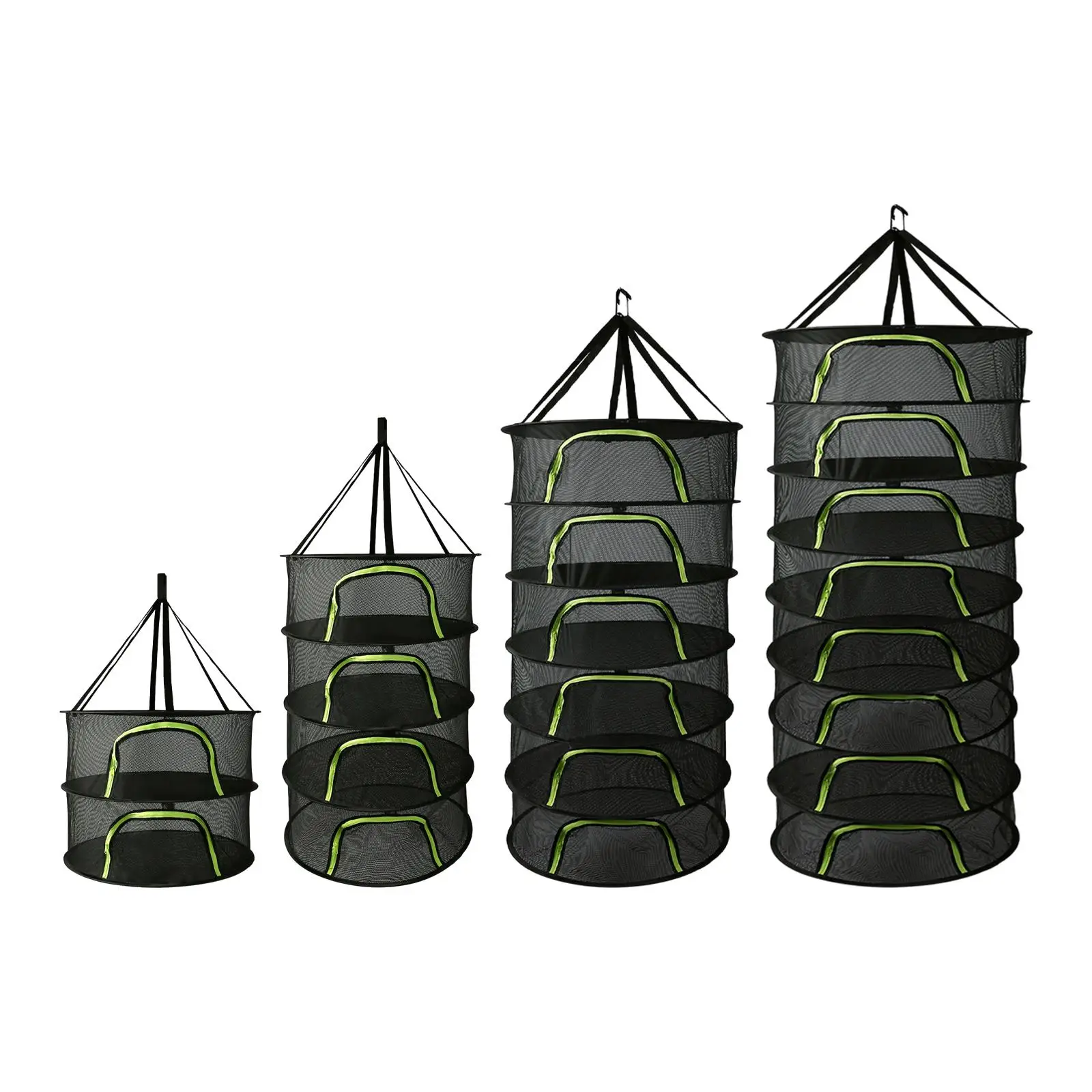 

Сушилка для растений, Складная сетка на молнии, для еды, чая, мяса, овощей, цветов