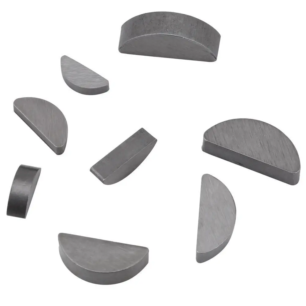 80개 우드러프 키 모음 키트 플라이휠 풀리 크랭크 8개 크기 절묘한 공예