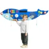 SucceBuy Orca Kids Wall Busy Board 12 Activities Hanging Panels Montessori Sensory Learning Toys for Toddler 3-12 Play Toys