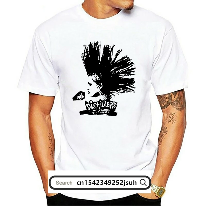 

Mohawk The Distillers City Of Angels Punk Rock Music Vintage Retro T Shirt 650